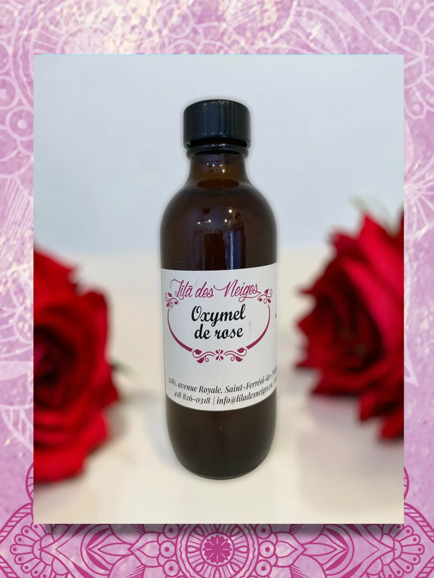 Oxymel de rose